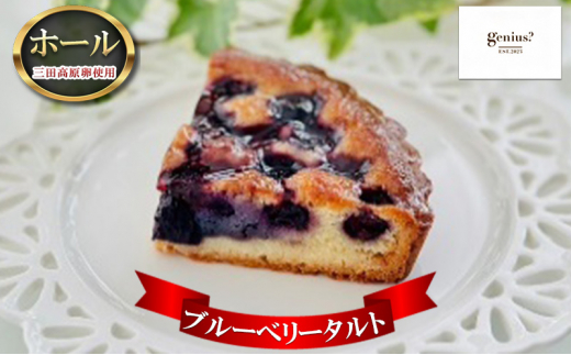 【ふるさと納税】 ブルーベリータルト ホール ( 三田高原卵使用 ブルーベリータルト ( 冷凍 ) 1ホール ) 洋菓子 焼き菓子 タルト ブルーベリー スイーツ ギフト 贈答 お菓子 おやつ 数量限定 訳あり 送料無料 兵庫県 三田市 [3d28bae530028]