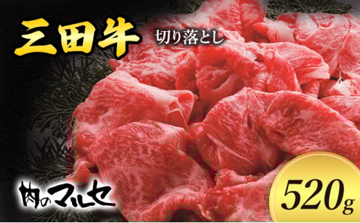 【ふるさと納税】 三田牛 切り落とし 520ｇ すき焼き しゃぶしゃぶ すきやき スキヤキ 勢戸 牛肉 ギフト 肉 お肉 お祝い 但馬牛 神戸牛 三田牛 数量限定 訳あり ふるさと納税 ふるさと 人気 おすすめ 送料無料 兵庫県 三田市 [3d28bae610000]