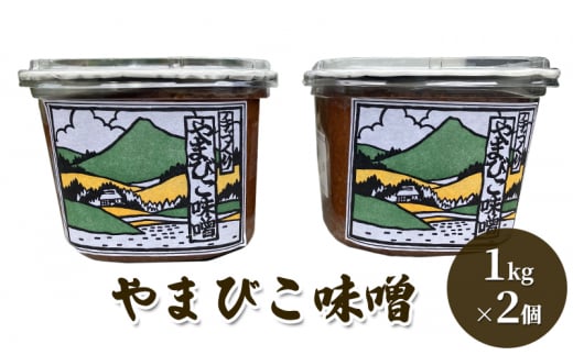 【ふるさと納税】 やまびこ味噌 ( 1kg×2個 ) ギフト お祝い 贈答品 中元 歳暮 数量限定 期間限定 人気 ふるさと納税 ふるさと 人気 おすすめ 送料無料 兵庫県 三田市 [3d28bae660025]