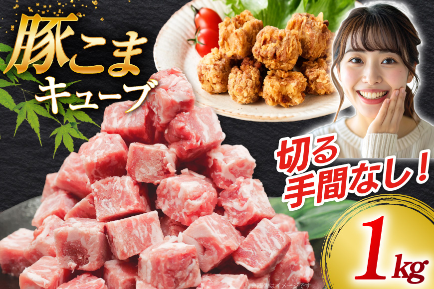 豚肉 豚こまキューブ 1kg 豚こま 豚こま肉 豚 こま切れ [司フーズ・システム 兵庫県 三田市 3d28bdy500000] ぶた ぶたこま 細切れ 豚キューブ 精肉 冷凍 お弁当 おかず
