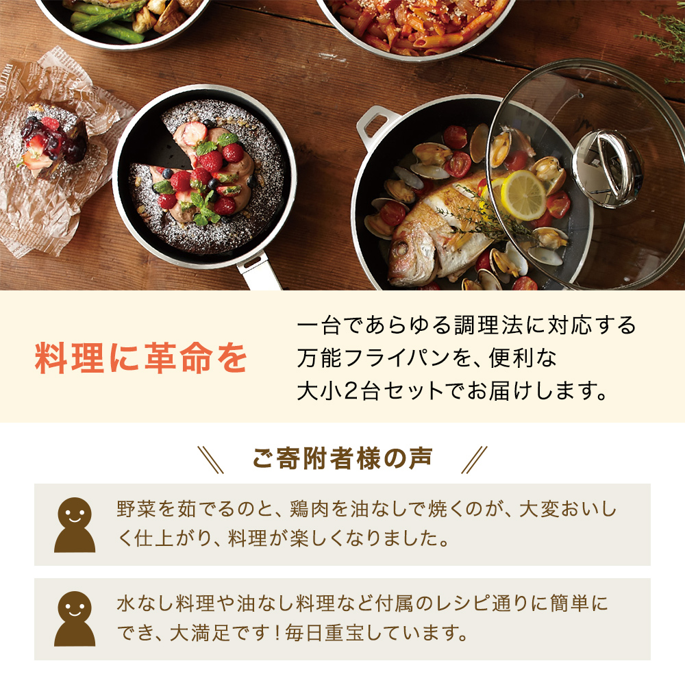 フライパン 取っ手が取れる [ オールパンゼロ 26cm・ショコ