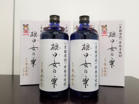 〔黒麹仕込〕本格芋焼酎　根日女の雫　720ml×6本 お酒 酒 い