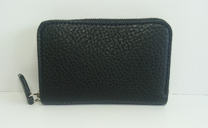 国産シュリンクレザー　ラウンドZIPコインケース ファッシ