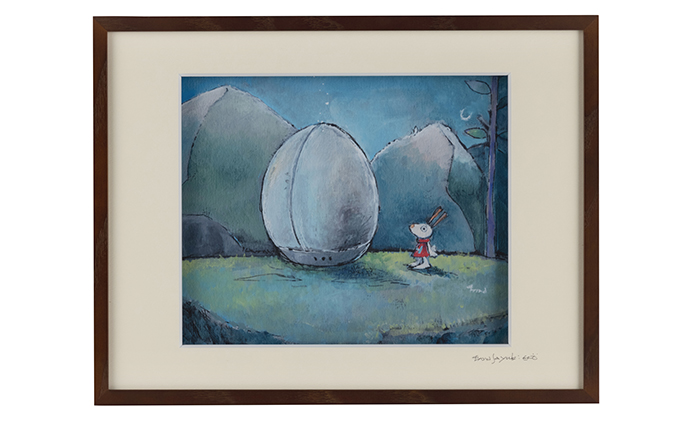 Harry＆Marie 名画 シリーズ(1)「ハリーからの便り」ハリーマリー ジクレー 絵画 インテリア アート