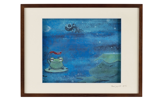 Harry＆Marie 名画 シリーズ(6)「ケロンからの便り」ハリーマリー ジクレー 絵画 インテリア アート