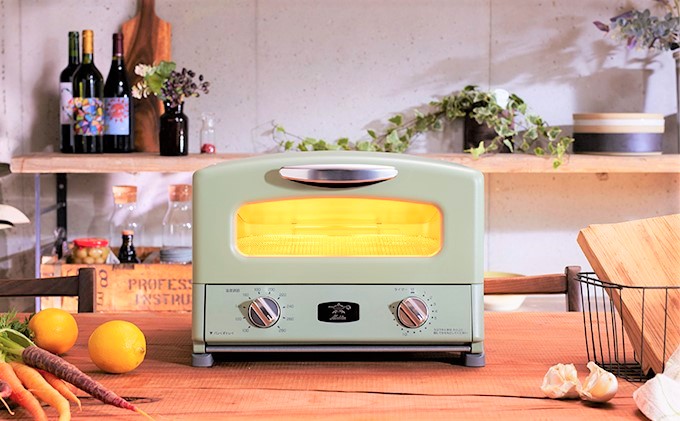 アラジン  グリル＆トースター 4枚焼き グリーン 緑   播州百日どり 冷凍 もも肉 むね肉 セット 1.2kg AGT-G13BG  アラジントースター グリル 鶏肉 お肉 肉 キッチン家電 家電 日用品 加西市 × 多可町