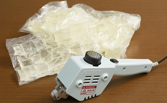 NP-C2-100 手動式ホットメルト糊付機（糊1kg付き） 雑貨 日用