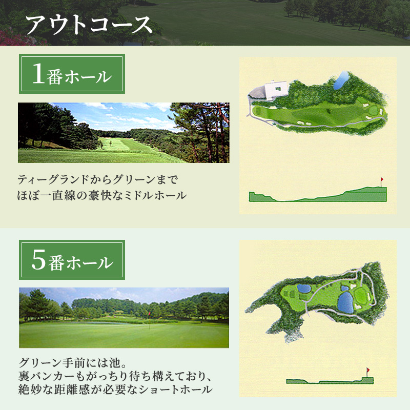 加西インターカントリークラブ 土日祝1名プレー利用券 父