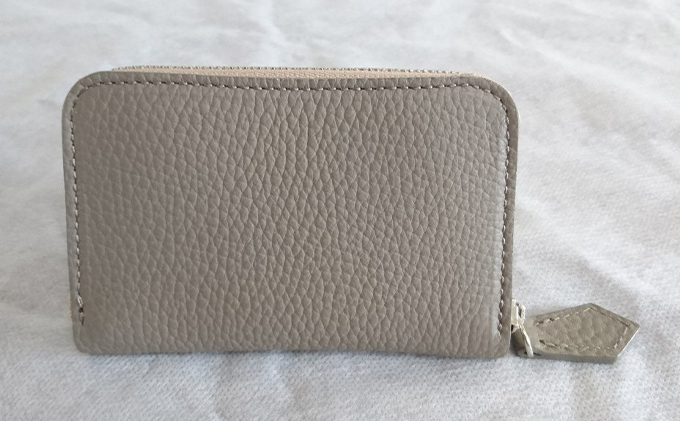 国産シュリンクレザー　ラウンドZIPコインケース ファッシ