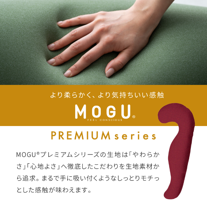 気持ちいい抱きまくら MOGU モグ プレミアム 全6色 抱きまく