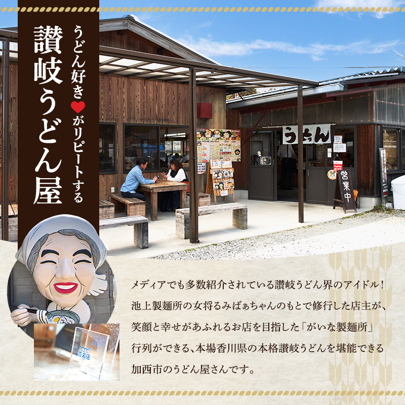 がいな製麺所 お食事券B おでかけ チケット うどん 讃岐う