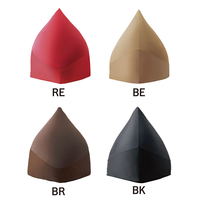 【MOGU-モグ‐】マウンテントップ レッド〔 クッション ビーズクッション リビングクッション〕