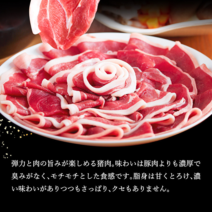 ぼたん鍋 セット 2～3人前[ 鍋 ジビエ 猪肉 ]