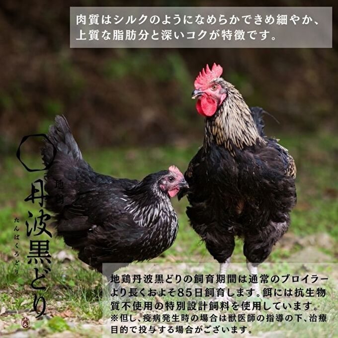 地鶏 丹波 黒どり モモ肉 4kg（2kg×2袋）冷凍 業務用 焼き鳥 鍋 焼肉 BBQ 鶏肉 お肉 鶏モモ 食材 国産 国産鶏肉 ジューシー 上質な脂 ブランド鶏 唐揚げ チキン