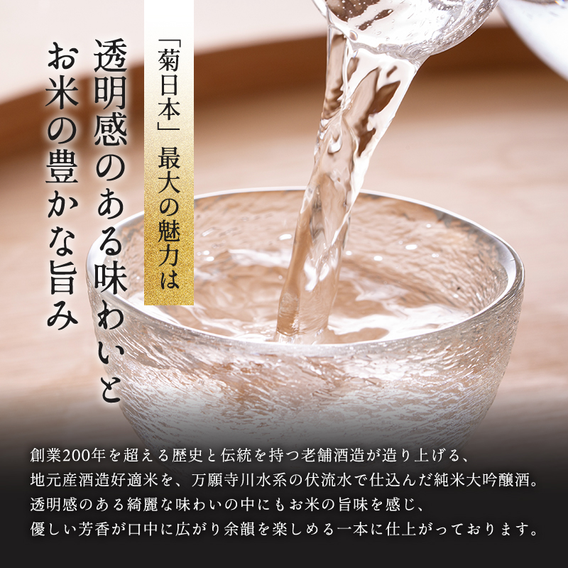 菊日本 純米大吟醸  1本セット おすすめ ギフト プレゼント 