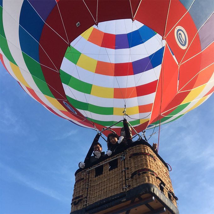 体験チケット 熱気球 フリーフライト 搭乗体験 大人 2名 乗