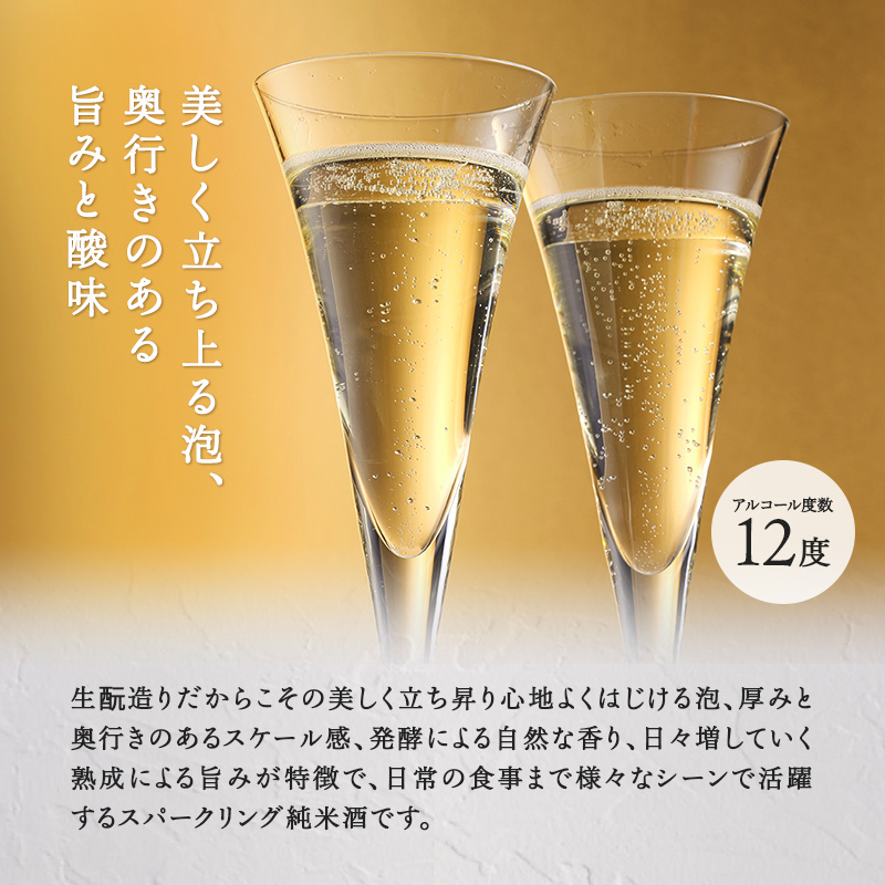 純米 スパークリング 第39回IWC兵庫トロフィー受賞 祝泡 SHU-W