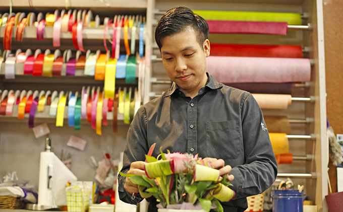 くまさんのプリザーブドフラワーギフト プレゼント お祝い