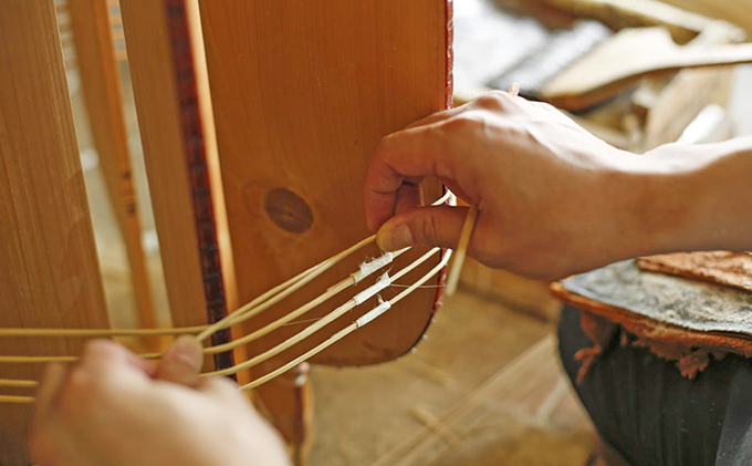 和紙　地張　弓張提灯