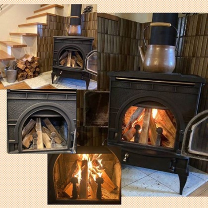 国産角材セット 12kg程度（ 薪 暖炉 スウェーデントーチ 焚火 DIY ）