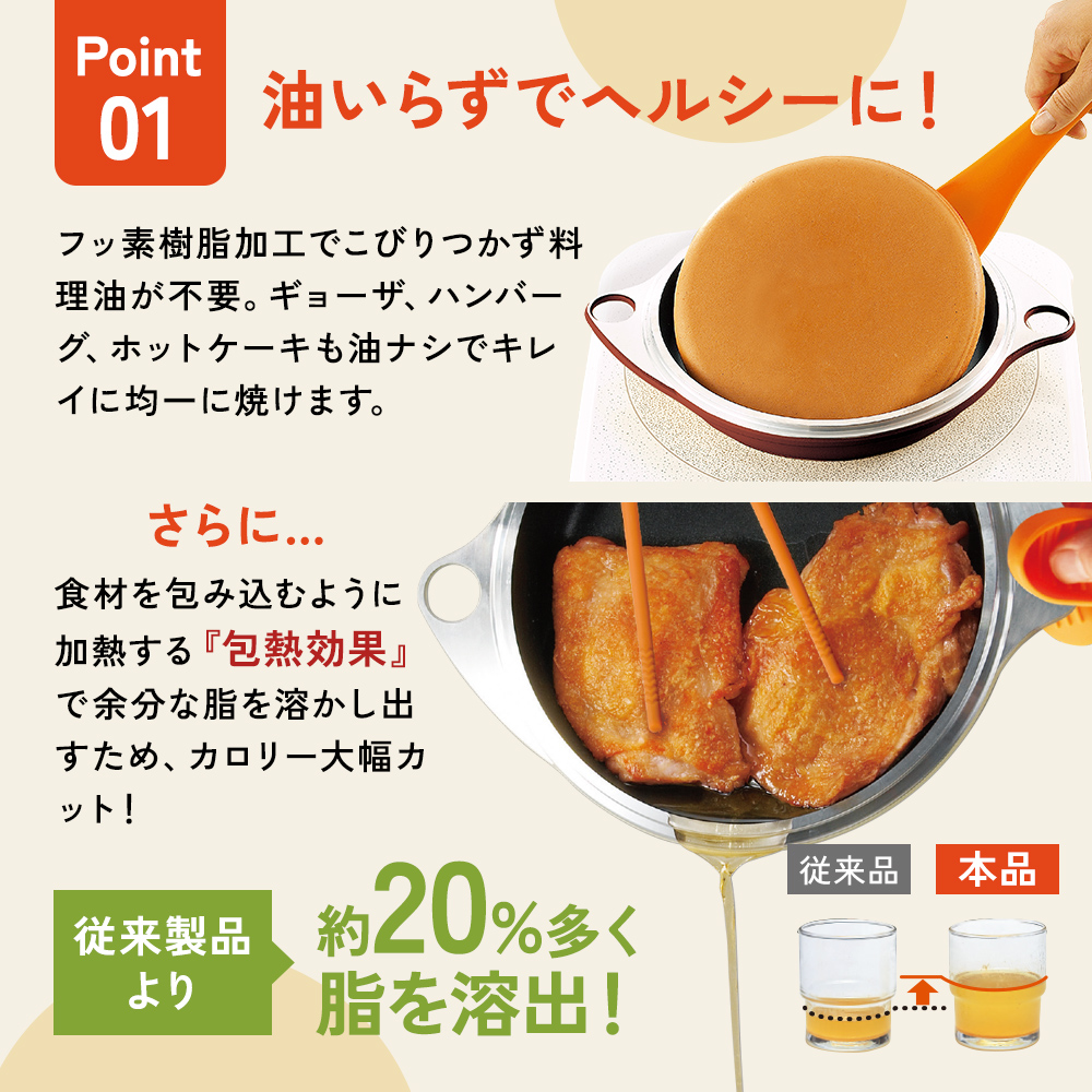 期間限定寄附額 [ ワイドオーブン S・L セット ] ガラス蓋付き 無水鍋 フライパン 鍋 両手鍋 日本製 ガス・IH対応 調理器具 キッチン 日用品 アサヒ軽金属