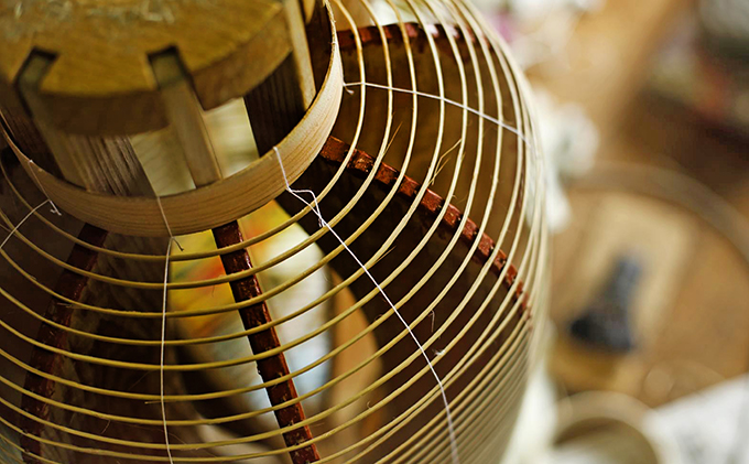 和紙　地張　弓張提灯