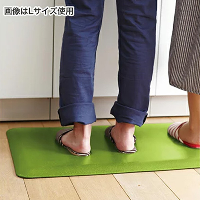 期間限定寄附額 [ ドクターマット S・107cm・ルージュ ] キッチンマット 厚手 体圧分散 抗菌 拭ける キッチン用品 お手入れ簡単 アサヒ軽金属