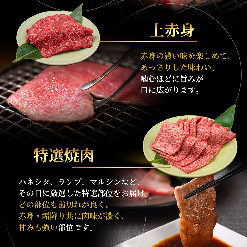 【最短7日以内発送】 神戸ビーフ 神戸牛 牝 極上焼肉 3種 食