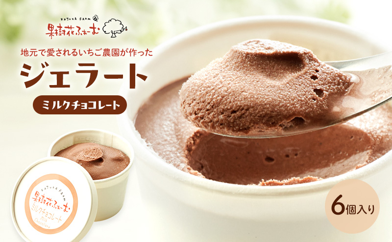 ジェラート チョコ 6個 アイス アイスクリーム スイーツ お