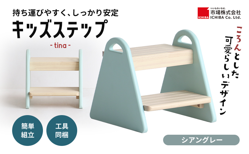 特別寄附額 キッズステップ-tina- 【シアングレー 】 キッズ