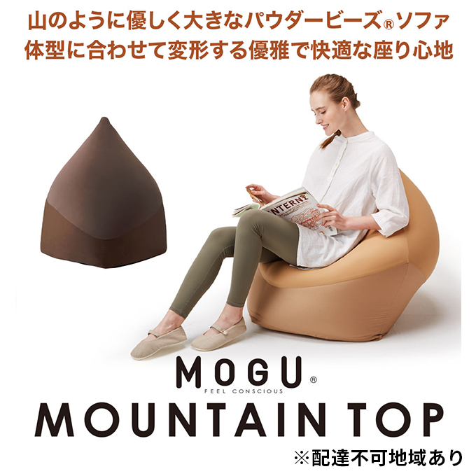 ビーズクッション MOGU モグ マウンテントップ カバー 付 日