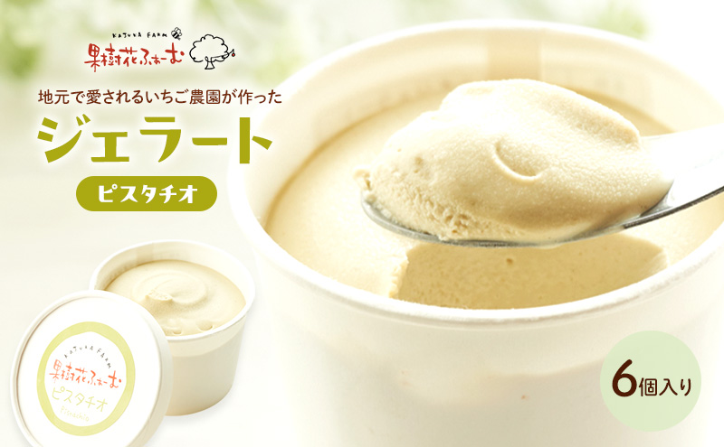 ジェラート ピスタチオ 6個 アイス アイスクリーム スイー