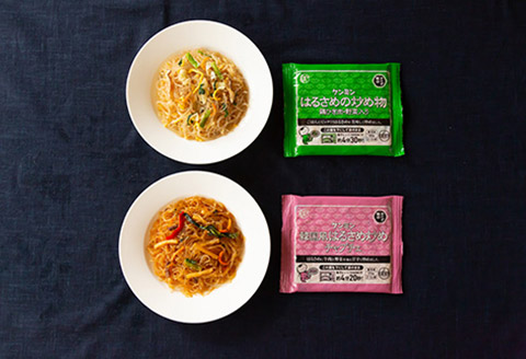 ケンミンの冷凍ビーフンとはるさめのセット