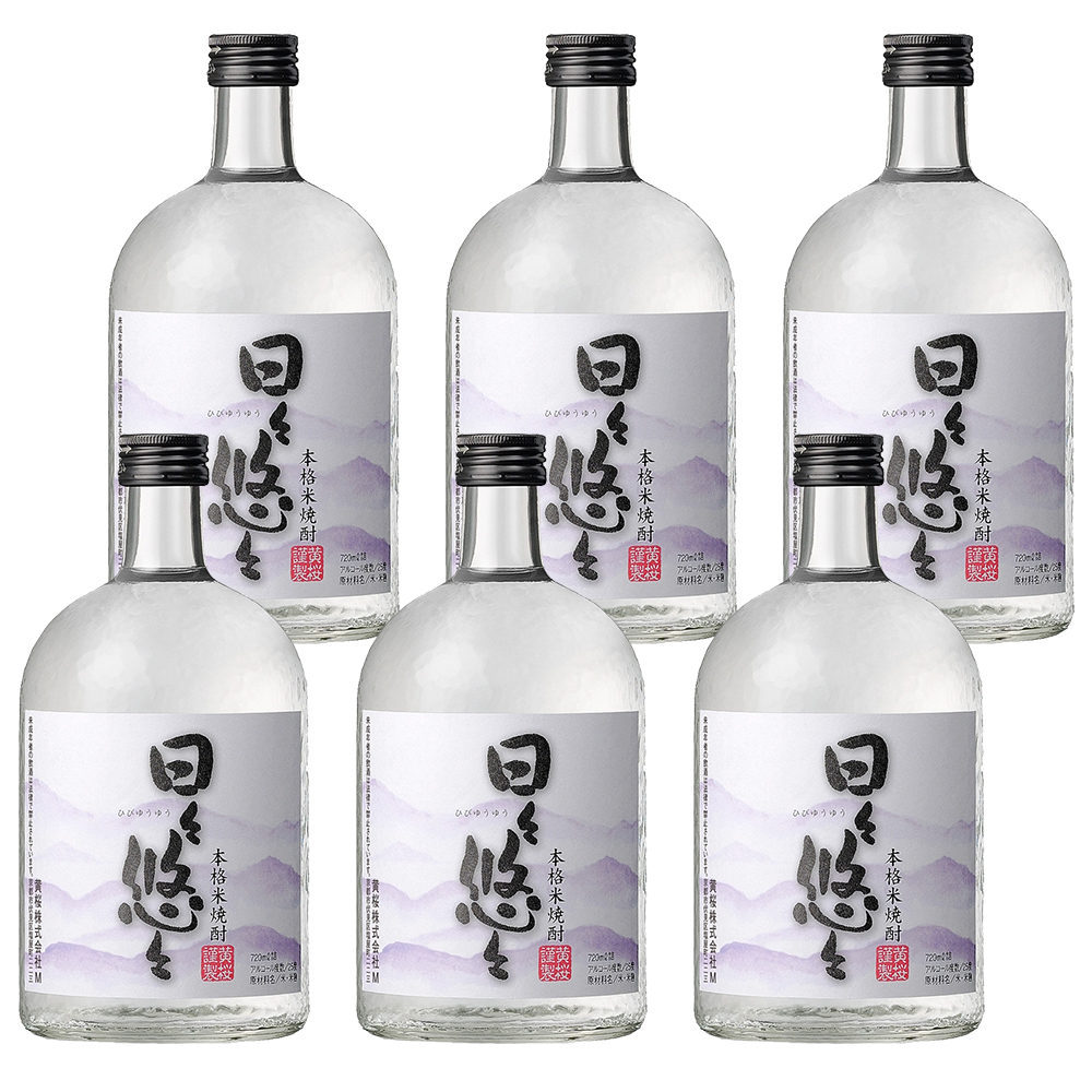 黄桜　本格米焼酎 日々悠々７２０ｍｌ （6本入り）