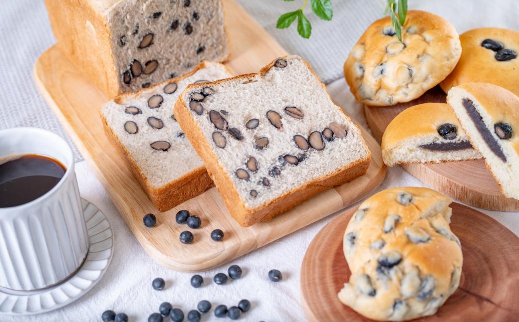 【TVで紹介!】黒豆パン詰め合わせセット 3種 5個入 ５つ星ひょうご認定・TVで紹介されました！