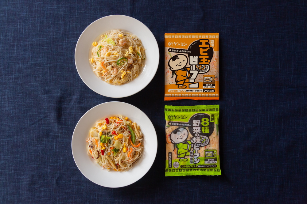 ケンミンの冷凍ビーフンとはるさめのセット
