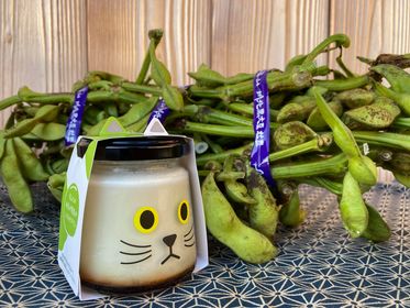 【農家のご当地プリン！】丹波篠山黒豆プリン みどりちゃん（黒枝豆プリン）12個