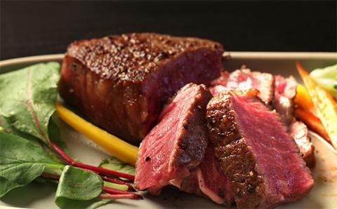 丹波篠山東門牛至宝のサーロイン・ヘレステーキセット（5枚入）