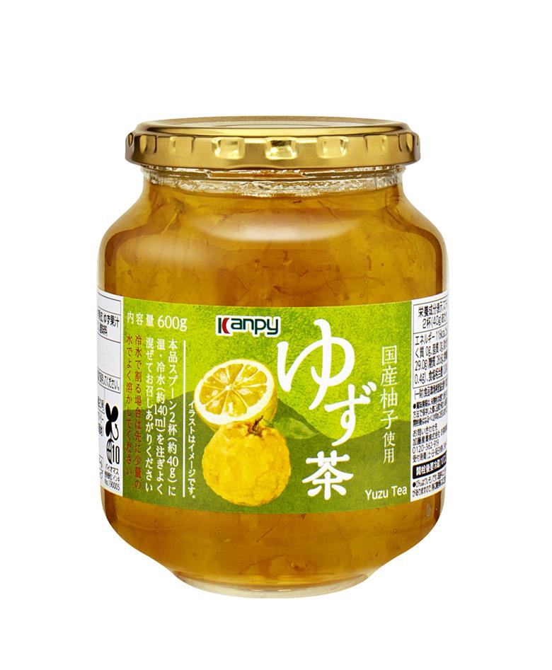 国産ゆず茶　600g　6本入り