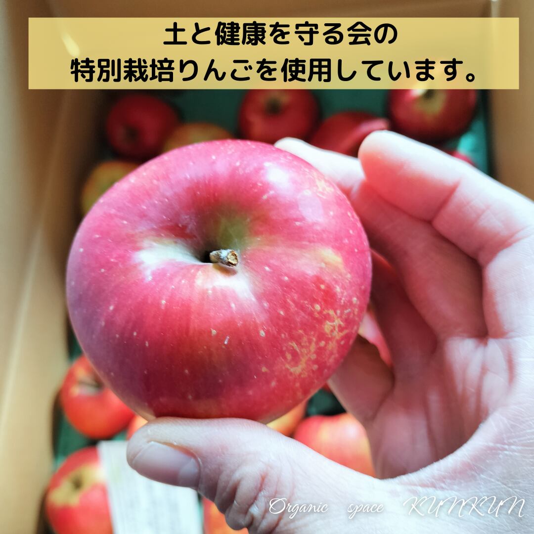 【秋＆冬限定商品】ノンシュガー　特別栽培りんごのヘルシーシュトーレン【卵・乳製品・小麦・砂糖不使用】