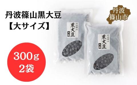 【令和7年産】丹波篠山産黒大豆　大サイズ　300g×2