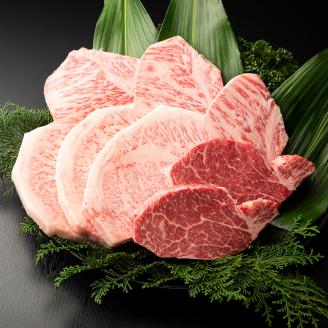 丹波篠山東門牛至宝のサーロイン・ヘレステーキセット（5枚入）