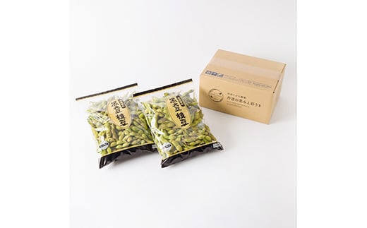 【先行予約】令和8年産！丹波篠山産黒枝豆（サヤのみ）1kg×2袋《仲摘み》10／14頃～10／23頃発送予定