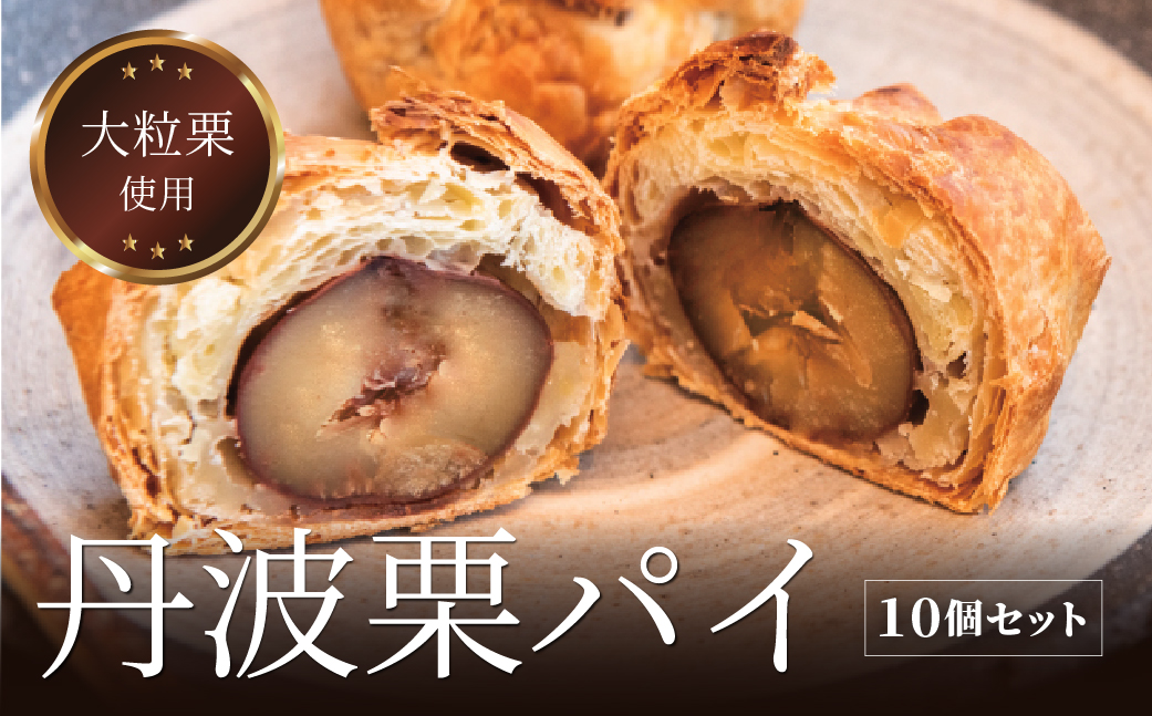 丹波栗パイ10個セット