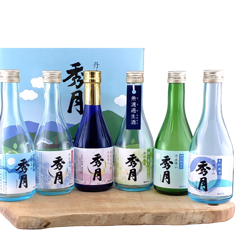 「秀月」蔵元飲み比べ６本セット(冬季限定)
