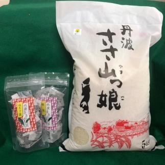 【令和7年産】丹波篠山コシヒカリ5kg・丹波篠山茶セット
