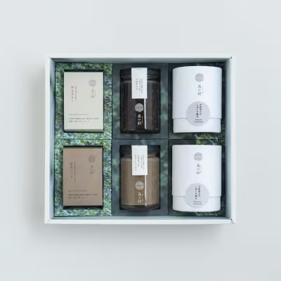 「丹波黒大豆」を使ったお菓子とジャムのセット