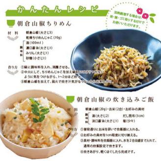 朝倉山椒　兵庫県養父市産　冷凍　500g【配送不可地域：離島】