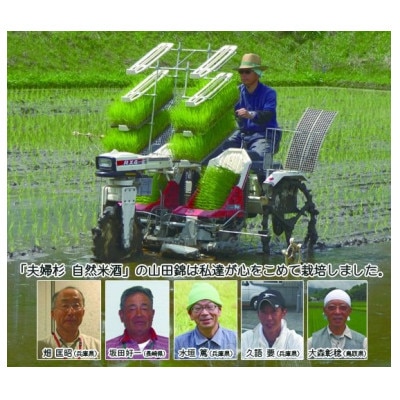 夫婦杉・自然米酒900ml×1本(箱入)