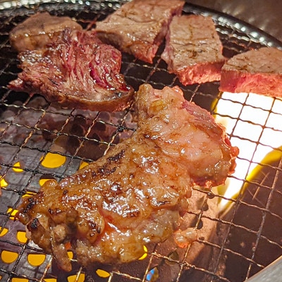 神戸ビーフ　焼肉セット　かたロース600gかたもも600g　合計　1200g　YBYS5【配送不可地域：離島】